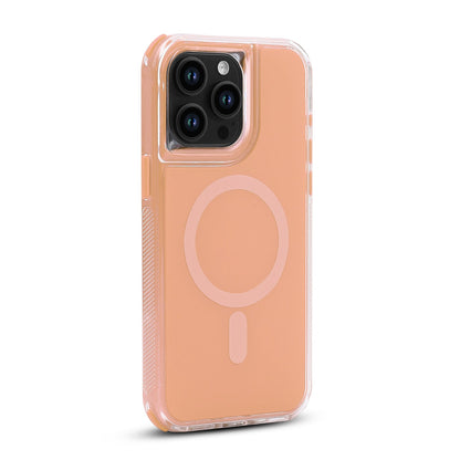 Apple iPhone 16 Pro Max Hoesje - Roze - Liquid Armor MagSafe Back Cover