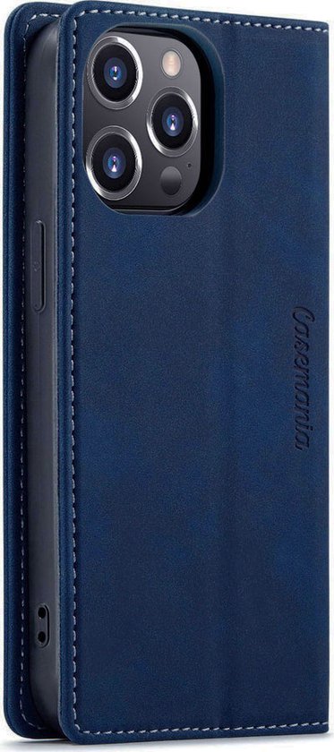 Apple iPhone 13 Pro Case - Navy Blue - Slim Wallet Case