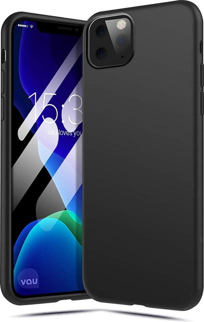 Apple iPhone 11 Pro Case - Black - Silicone Back Cover