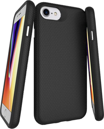 Apple iPhone 7 Case - Black - Matte Armor Back Cover