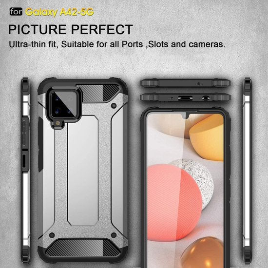 Coque Samsung Galaxy A42 5G - Noir - Housse de protection antichoc