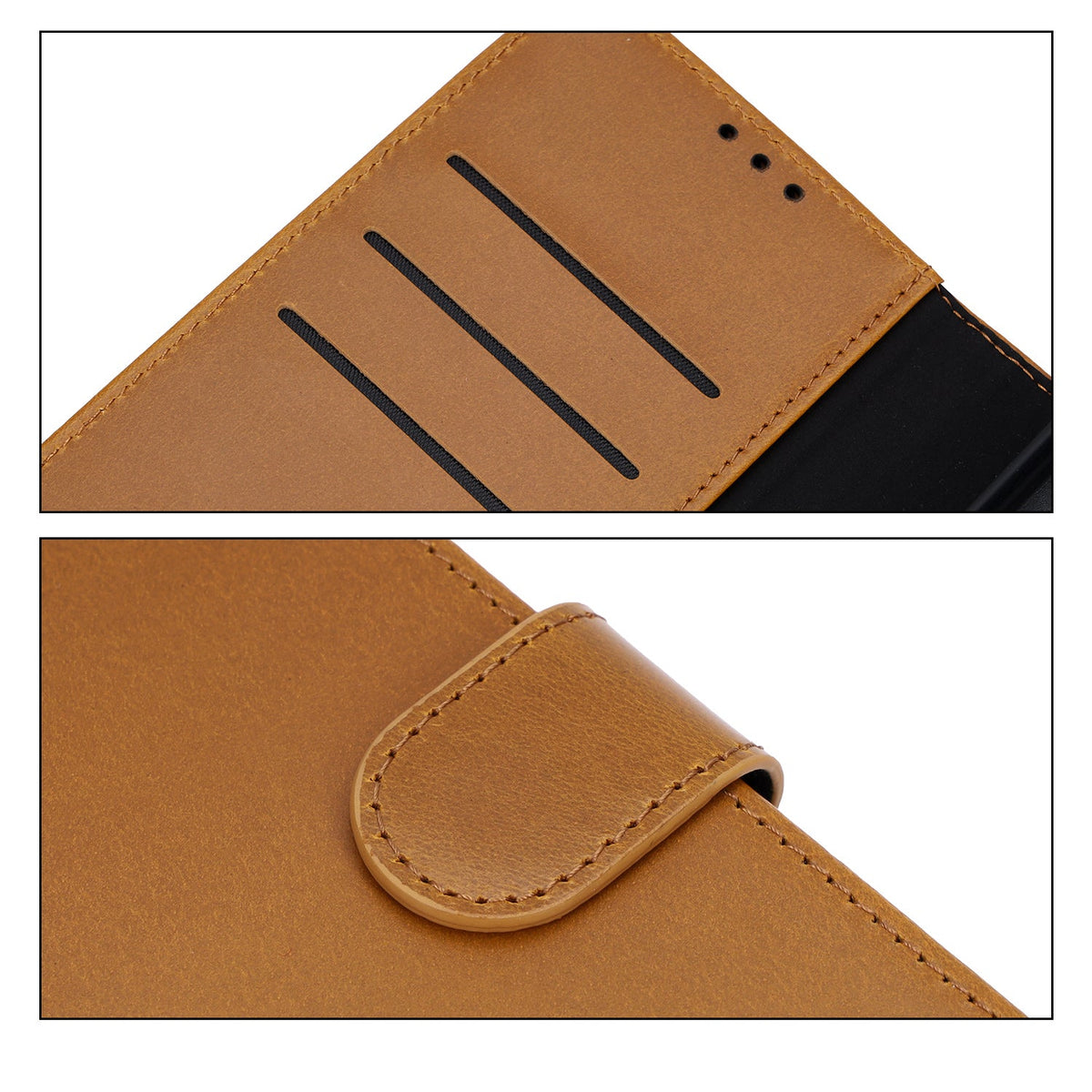 Samsung Galaxy S26 Ultra Hoesje - Sienna Brown - Echt Leren 2 in 1 MagSafe Bookcase