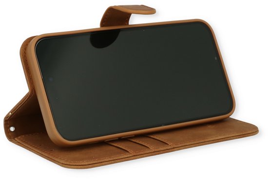 Étui Samsung Galaxy S23 Plus - Sienna Brown - Étui portefeuille de luxe