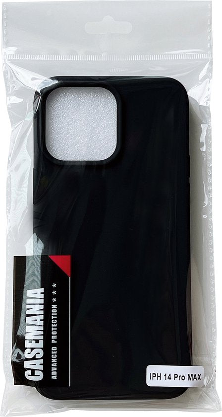 Apple iPhone 14 Pro Max Case - Black - Silicone Back Cover