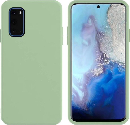 Samsung Galaxy S20 Hoesje - Groen - Siliconen Back Cover
