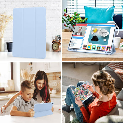 Samsung Galaxy Tab A9 Plus Tablet-Hülle - Hellblau - Smart Cover