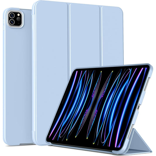 Apple iPad Air 13 (2024) Tablethoes - Licht Blauw - Smart Cover