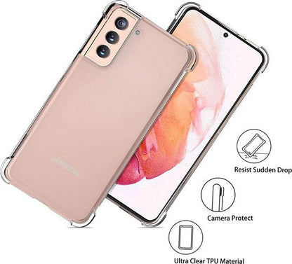 Coque Samsung Galaxy S21 FE - Transparente - Étui arrière anti-chocs