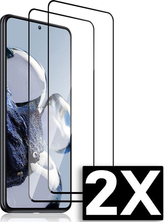 Xiaomi 12T Pro / 12T Screenprotector - Full Cover - 2 Stuks