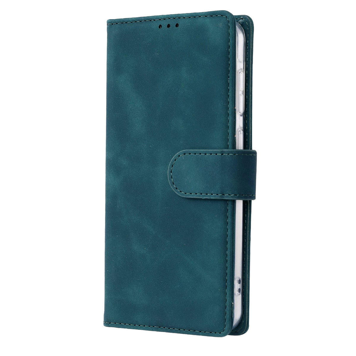 Samsung Galaxy A56 Hoesje - Emerald Green - Kunstleer - Groen Bookcase