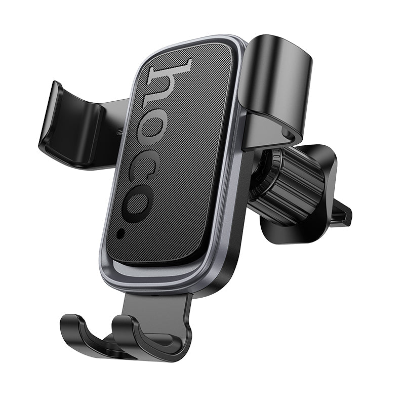 Hoco Car Phone Holder for Air Vent with Automatic Closing - Air Vent Clip Holder with Gravity Lock Technology