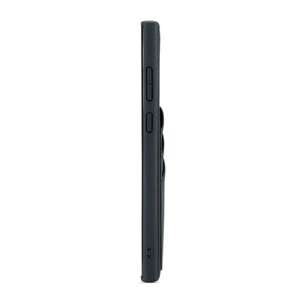 Samsung Galaxy S24 Ultra Hoesje - Charcoal Gray - Back Cover met Pasjeshouder