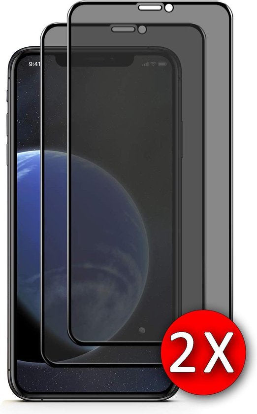 Apple iPhone 11 Pro Max / Xs Max Screenprotector - Privacy - 2 Stuks