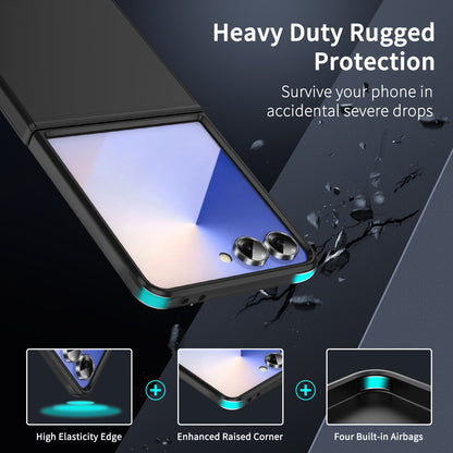 Samsung Galaxy Z Flip 7 Case - Black - Liquid Silicone Back Cover