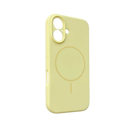 Apple iPhone 16 Plus Case - Yellow - Liquid Silicone MagSafe Back Cover