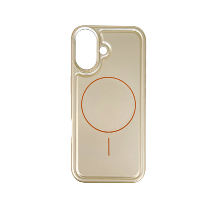 Apple iPhone 17 Hülle - Metallic Gold - Mattes Silikon-MagSafe-Backcover