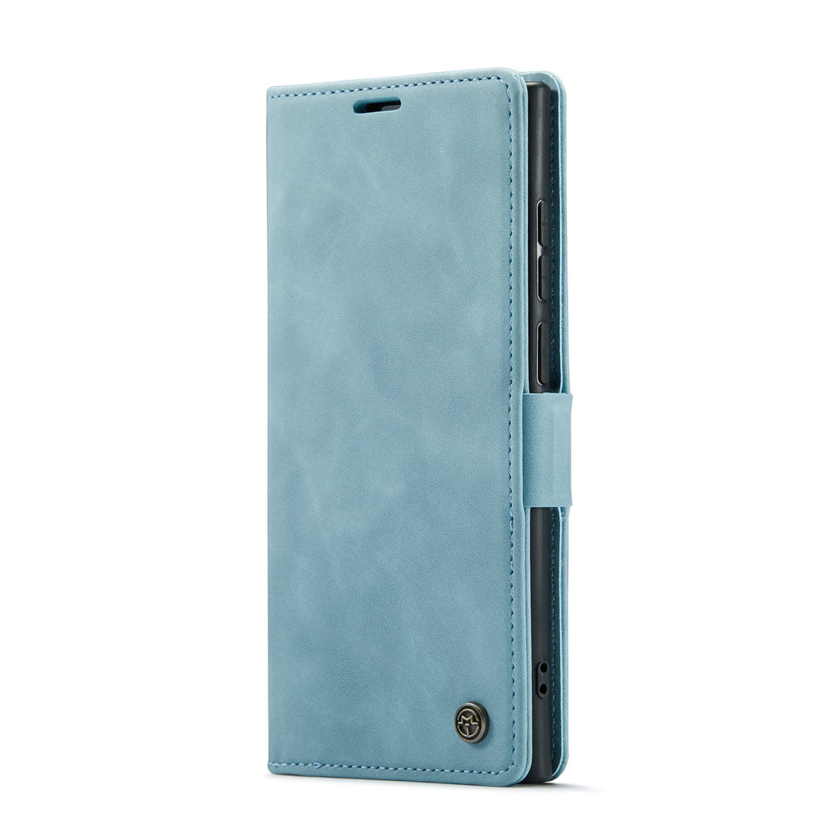 Samsung Galaxy S25 Ultra Hoesje - Aqua Blue - Dunne Bookcase