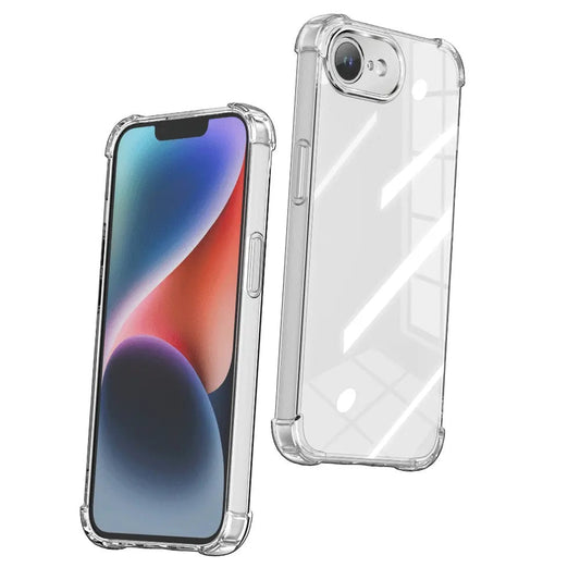 Apple iPhone 16e Hülle - Transparent - Stoßfestes Backcover
