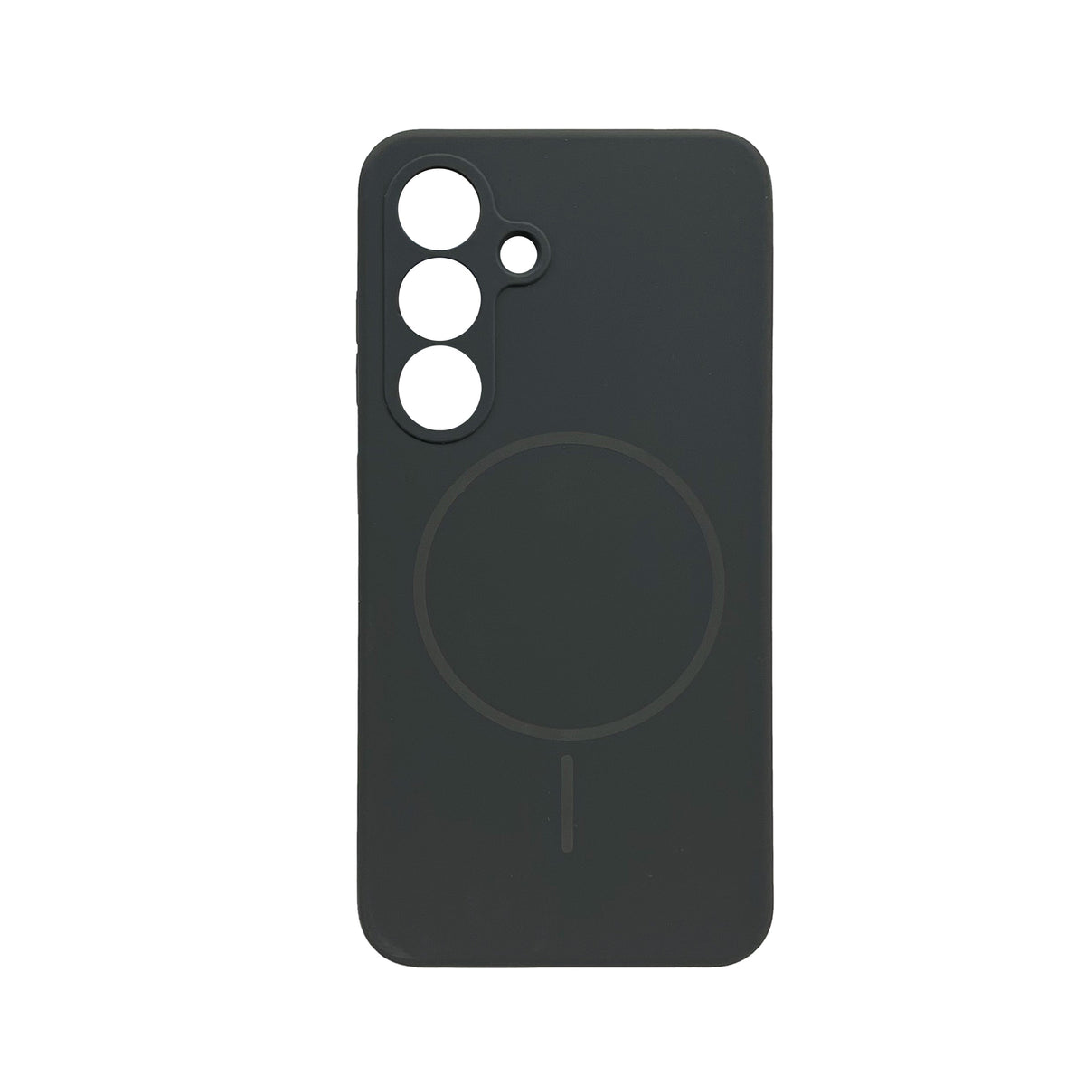 Samsung Galaxy S25 Plus Hoesje - Grijs - Liquid Siliconen MagSafe Back Cover