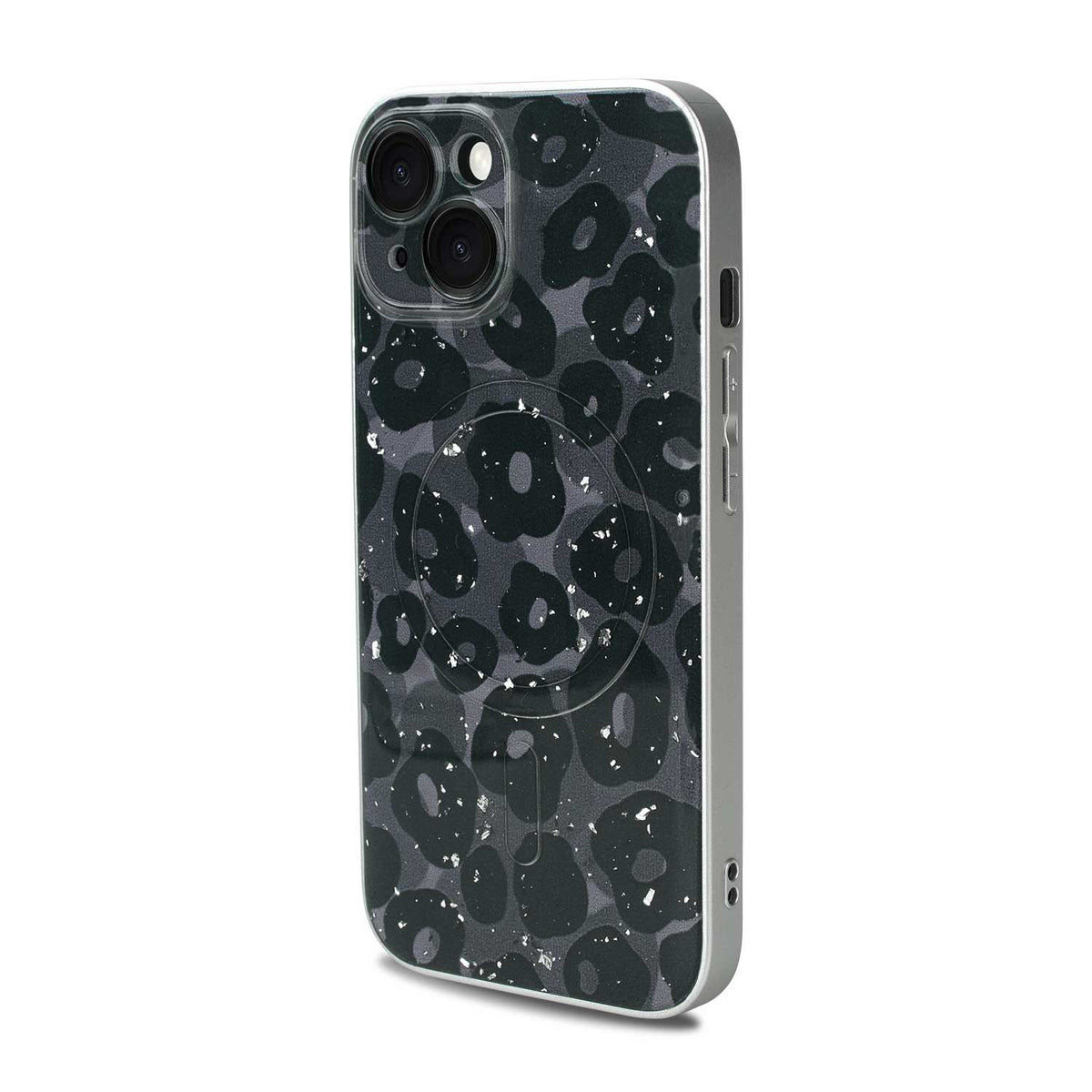 Apple iPhone 13 Case - Purple - Glitter MagSafe Back Cover
