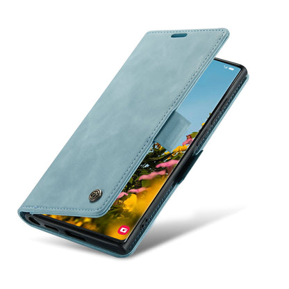 Samsung Galaxy S25 Ultra Hoesje - Aqua Blue - Dunne Bookcase