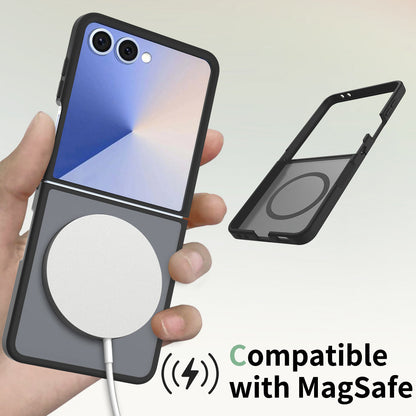 Samsung Galaxy Z Flip8 Case - Black - Matte Armor MagSafe Back Cover