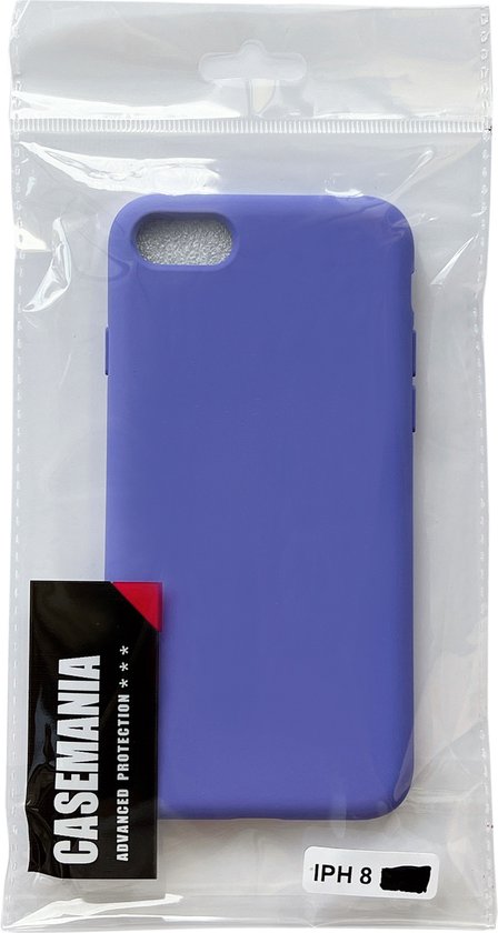 Apple iPhone 7 Hülle - Lila - Silikon-Backcover