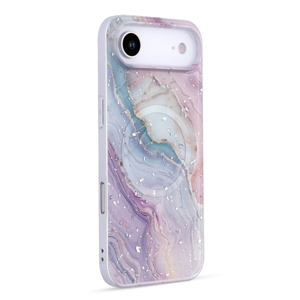 Apple iPhone Air Case - Pink - Marble Glitter MagSafe Back Cover