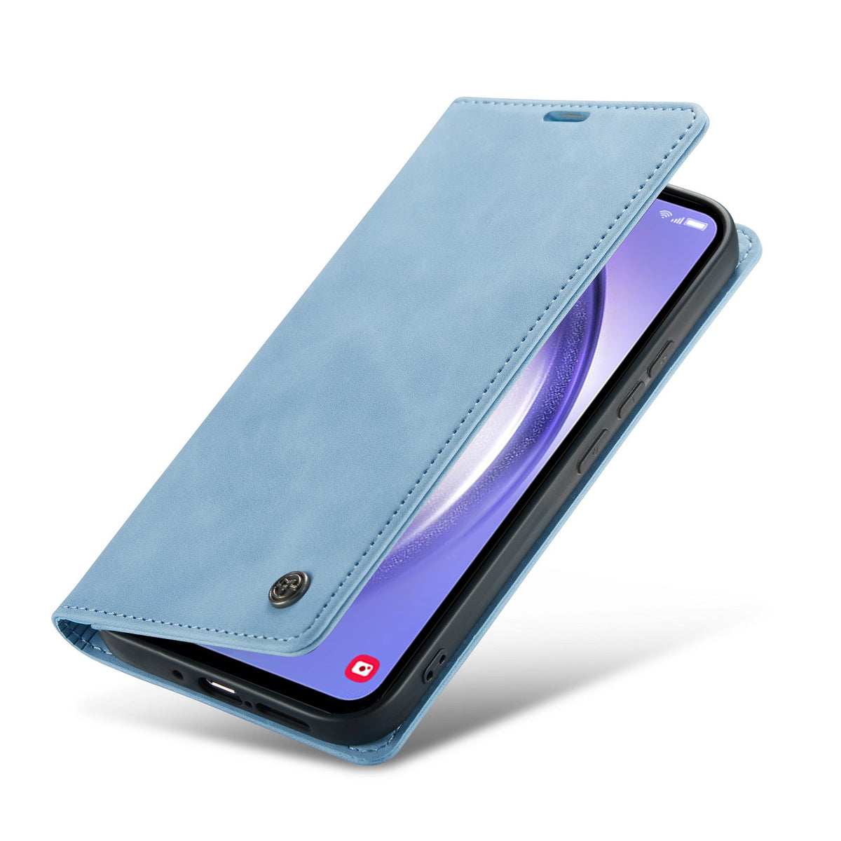 Samsung Galaxy A53 5G Hoesje - Aqua Blue - Dunne Bookcase