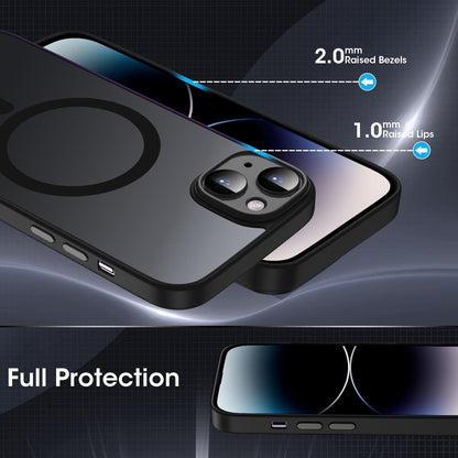 Coque iPhone 13 - Noir - Matte Armor MagSafe Back Cover
