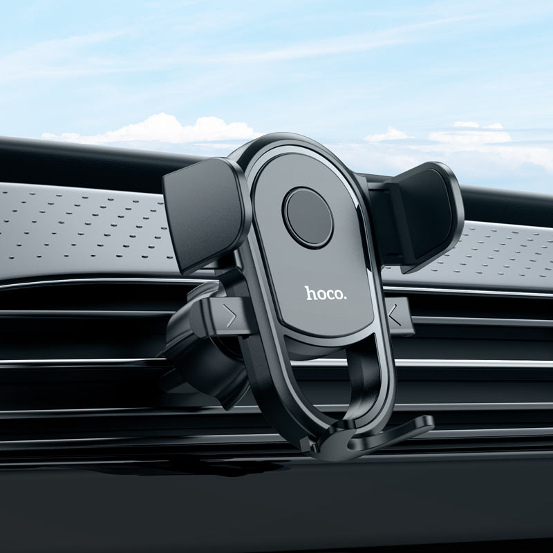 Hoco Telefoonhouder Auto Ventilatie - Zwart