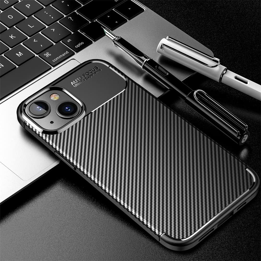 Apple iPhone 15 Hülle - Carbon - Silikon Back Cover