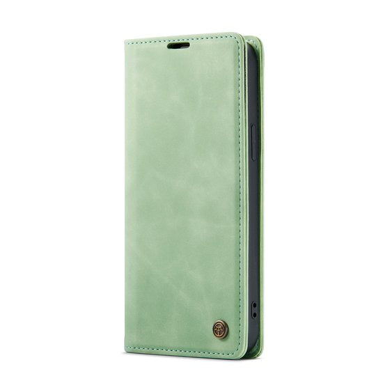 Apple iPhone 14 Plus Hoesje - Pistache Green - Dunne Bookcase
