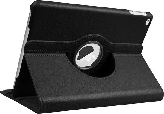 Apple iPad 7 10.2 (2019) Tablet Case - Black - Rotating Folio Case