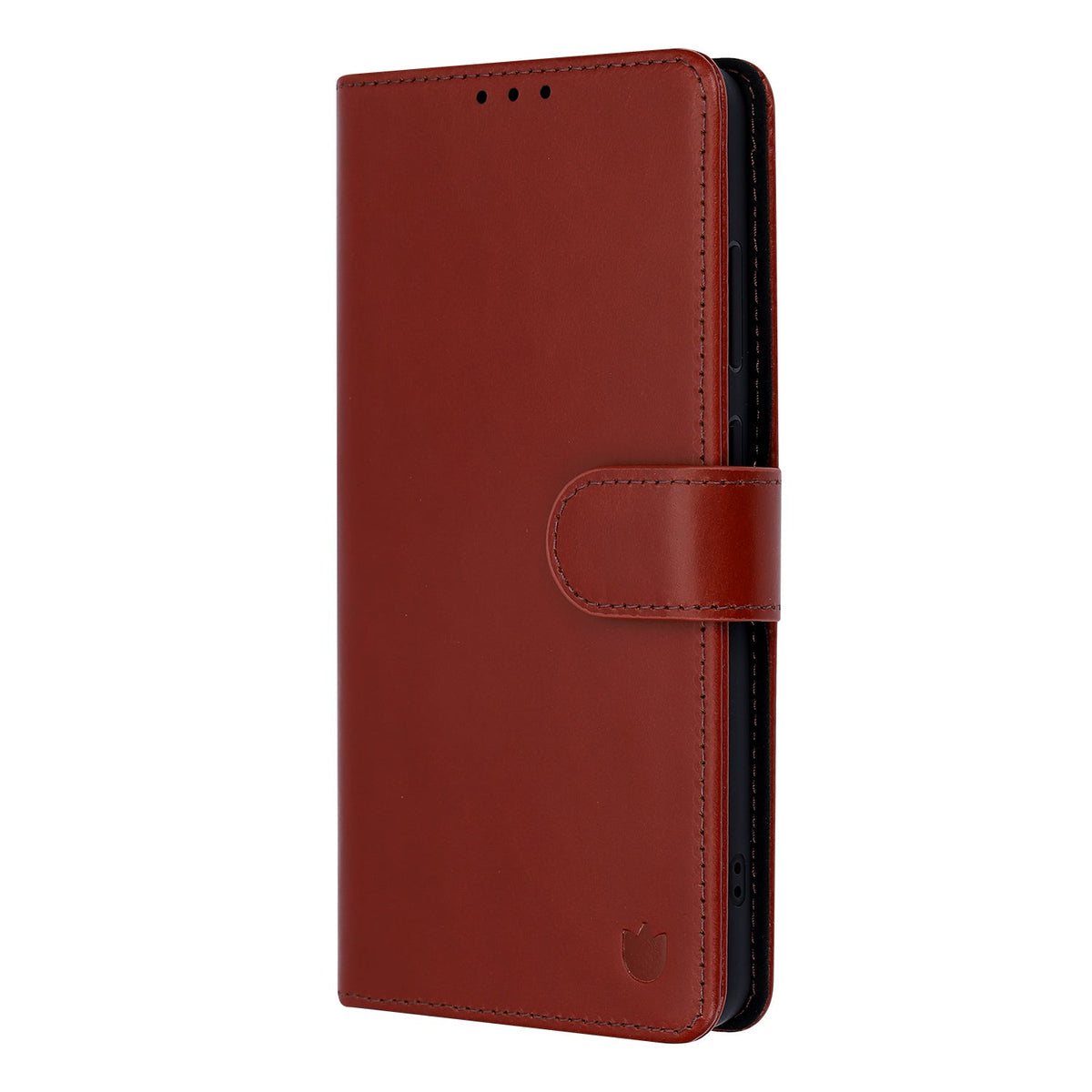 Samsung Galaxy S26 Ultra Hoesje - Chestnut Brown - Echt Leren Bookcase
