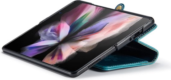 Samsung Galaxy Z Fold 3 5G Hoesje - Emerald Green - Bookcase
