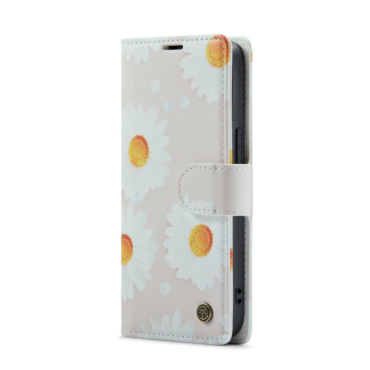 iPhone 14 Hoesje - Daisy - Portemonnee Bookcase