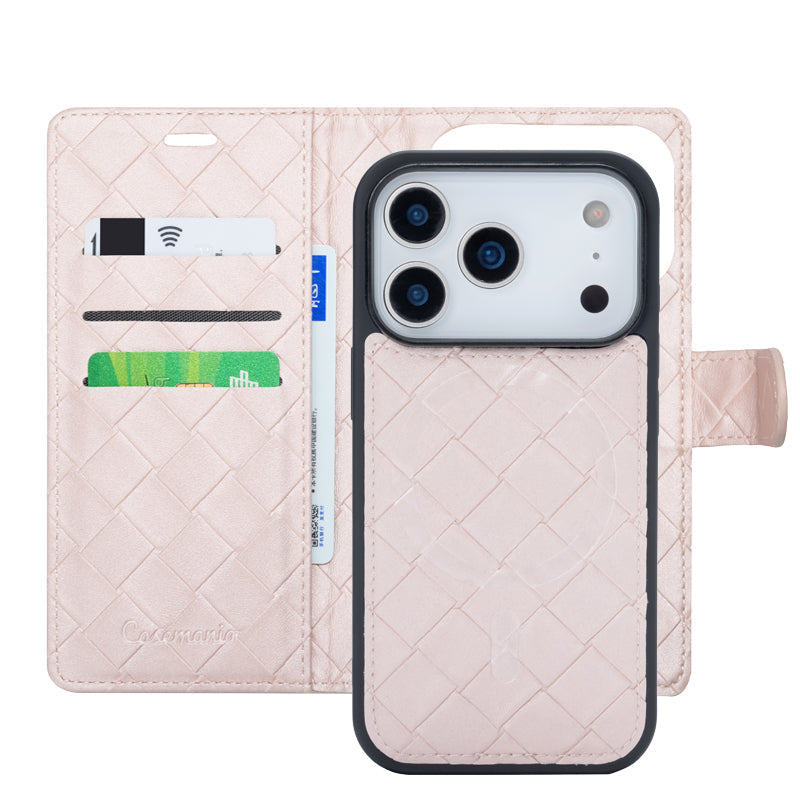 Apple iPhone 17 Pro Hoesje - Cherry Blossom - 2 in 1 Bookcase