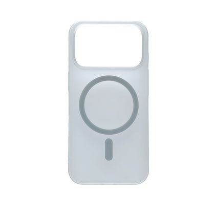 Apple iPhone 17 Pro Hülle - Grau - Frosted Matte Hardcase MagSafe-Backcover
