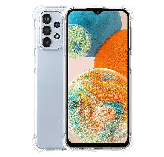 Samsung Galaxy A23 Hülle - Transparent - Stoßfestes Backcover