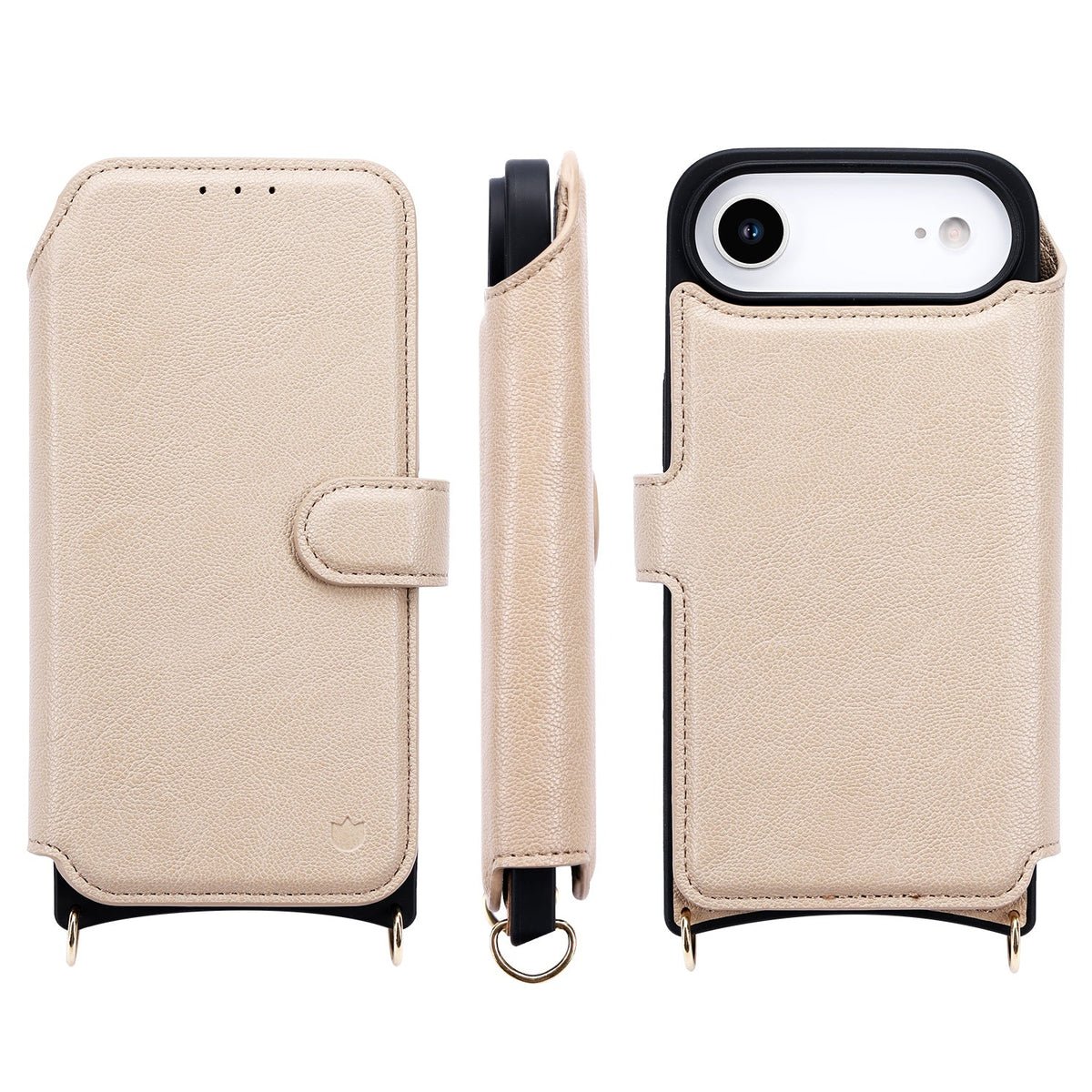 Apple iPhone Air Case - Beige - CM Amsterdam Back Cover with Phone Strap
