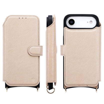 Apple iPhone Air Case - Beige - CM Amsterdam Back Cover with Phone Strap