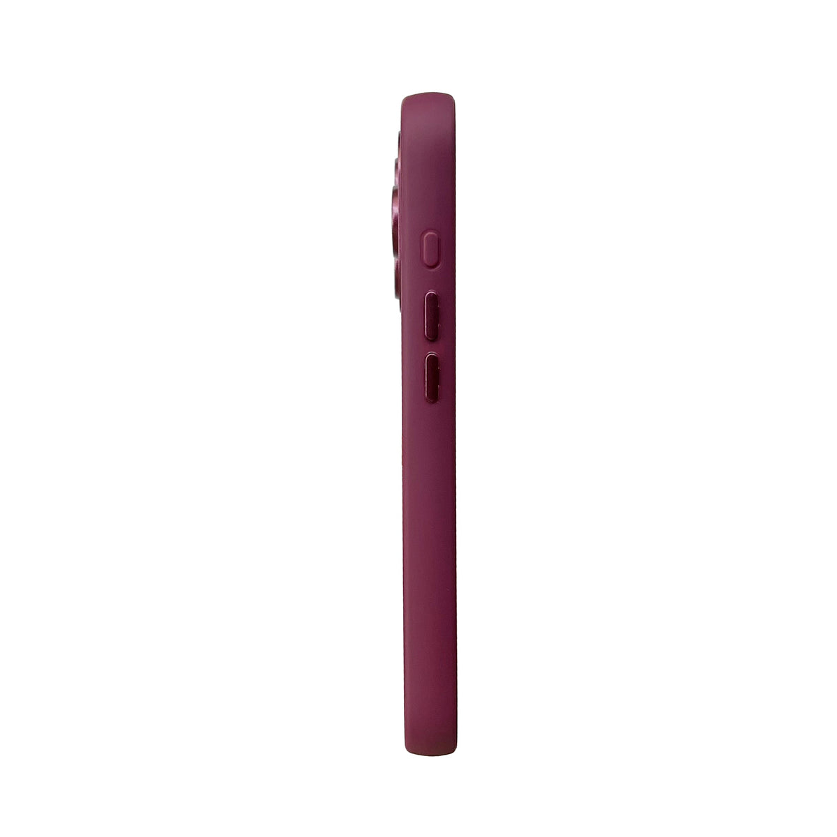 Apple iPhone 16 Pro Hoesje - Bordeaux - Matte Armor MagSafe Back Cover