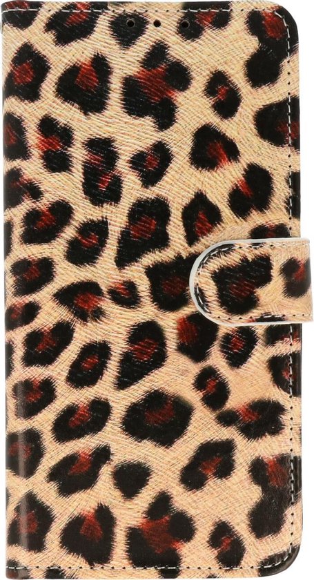 Oppo A52 Hoesje - Luipaard - Print Bookcase
