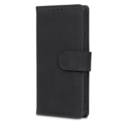 Samsung Galaxy S25 Hoesje - Charcoal Gray - Echt Leren Bookcase