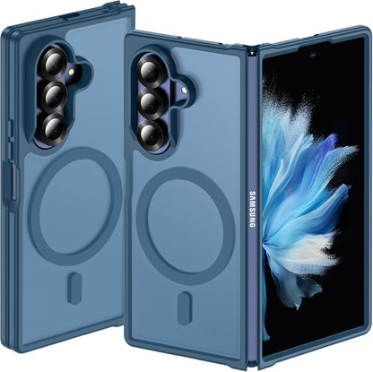 Samsung Galaxy Z Fold8 Ultra Case - Blue - Matte Armor MagSafe Back Cover
