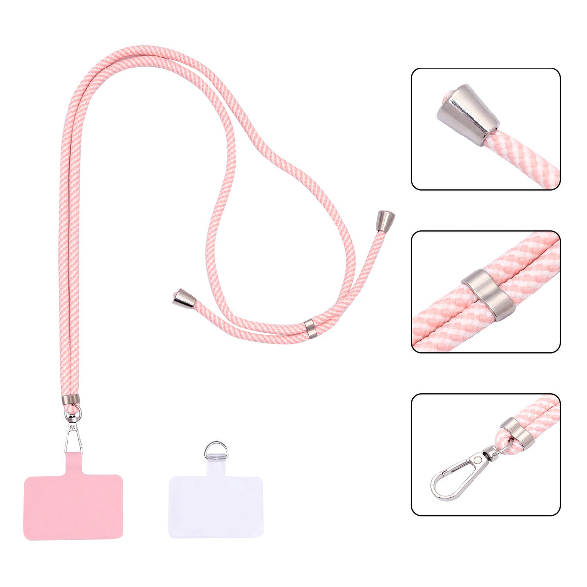 Crossbody Telefoonkoord - Pale Pink