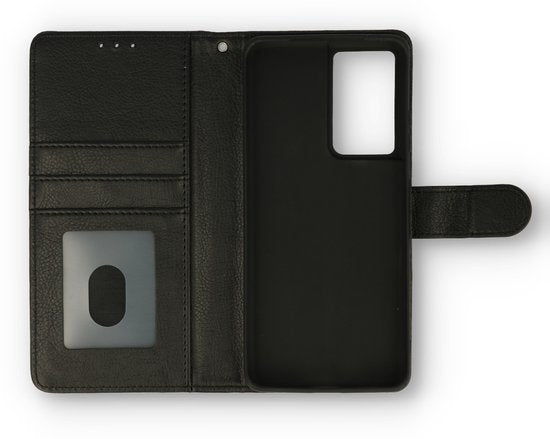 Samsung Galaxy S22 Ultra Hoesje - Zwart - Luxe Bookcase