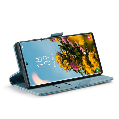 Samsung Galaxy S24 Ultra Case - Aqua Blue - Slim Wallet Case