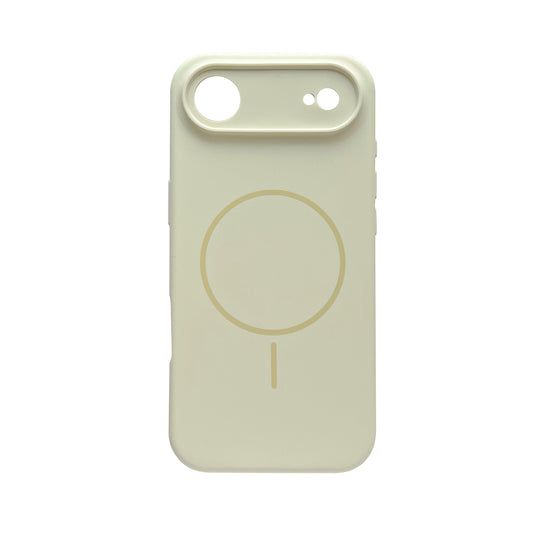 Apple iPhone Air Hülle - Ivory Weiß - Liquid-Silikon-MagSafe-Backcover